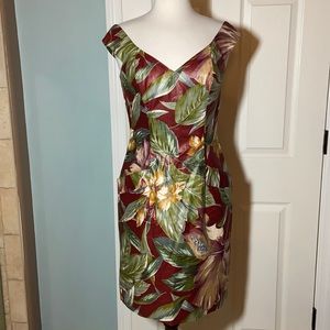 Exquisite Geary Roark Kamisato Floral Dress